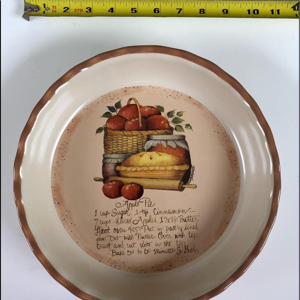 Apple Pie Plate